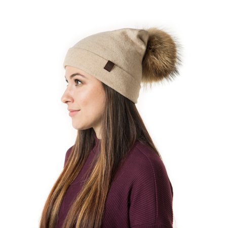pom fur pom walmart Winter Pom Marino's Knit Marino  Beanie Hat  Avenue