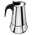 thumbnail image 2 of CUITING Hi 50 % de Réduction! la Cafetière Moka Espresso Latte en Acier Inoxydable pour Cuisinière, 2 of 3