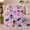 Cat Ghost Candy, variant on Ravens And Glowing Lanterns In Ornamental Frames, Soft Flannel Blanket with ornate dark Ornamental Damask Print, Housewarming Gift and Home Decor for Bedroom and Living Room
