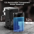 thumbnail image 4 of CRZOE Espresso Machine 20 Bar, Semi-Automatic Coffee Maker with Milk Frother Steam Wand, Nespresso Capsule Compatible, 45 oz Removable Water Tank for Cappuccino, Latte, Home,1350W, 4 of 6