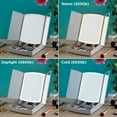 thumbnail image 3 of iHome Portable Tri-Fold Lighted Vanity Mirror with Storage iCVS30, Freestanding, 3 of 6