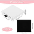 thumbnail image 2 of 5 Pack Jewelry Gift Boxes, 3.14 x 3.14 x 0.98Inch Small Gift Boxes, Cardboard Jewelry Boxes, Drawer Type Jewelry Organizer Box, Jewelry Box for Women for Bracelets Earrings Necklaces Earring (White), 2 of 7