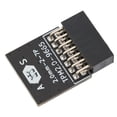 thumbnail image 3 of 14pin TPM 2.0 Module, Electronic Components  TPM 2.0 Module Discrete Cryptographic Processor Securely Stores  For Windows10 For Windows8.1 For Windows7, 3 of 8