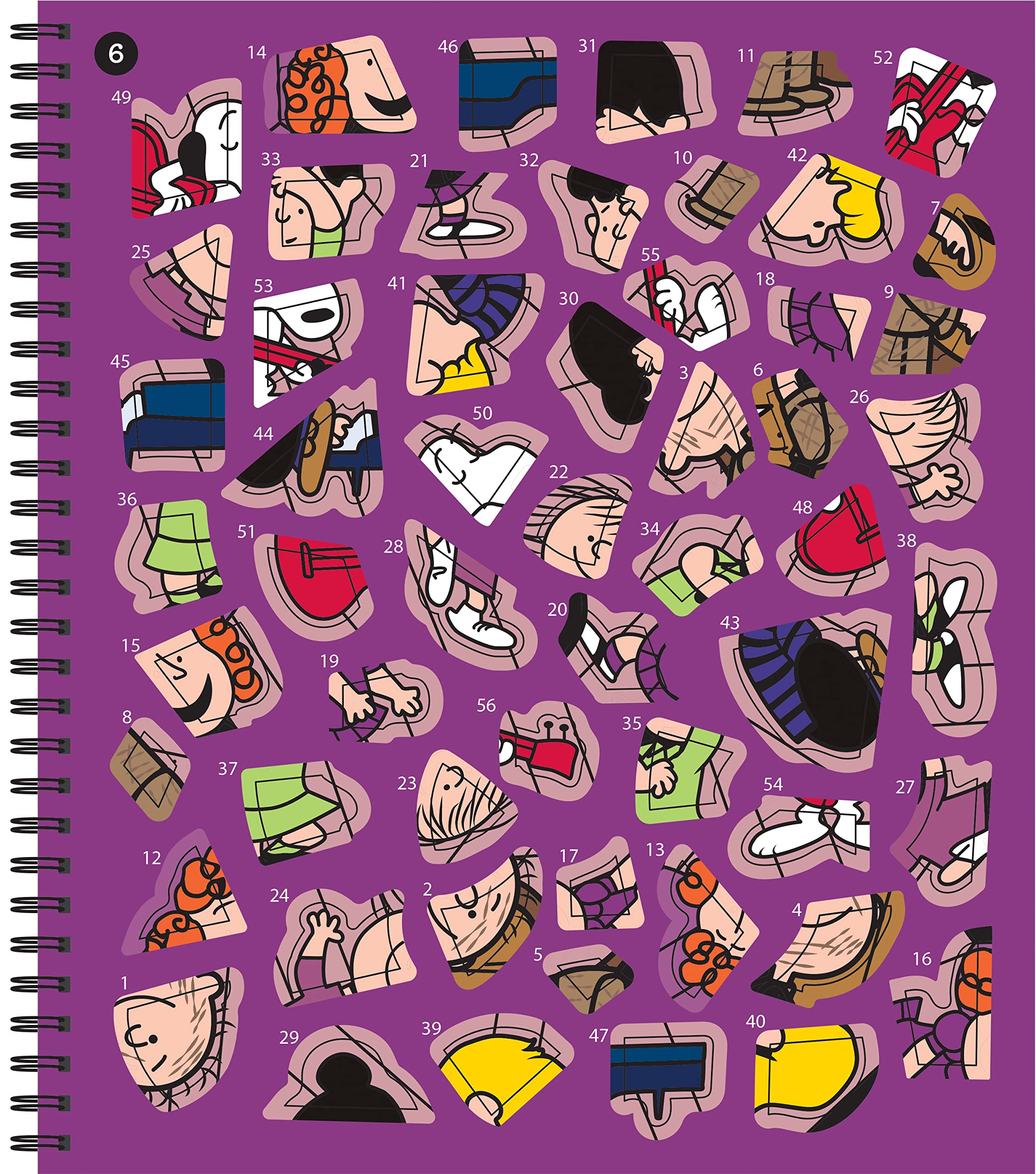 Brain Games - Sticker by Letter: Super Cute!- by Publications International  Ltd & Brain Games & New Seasons (Spiral Bound)