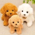 thumbnail image 3 of Plush Figure Toys — Cute Plush Doll Stuffed Animal Plushies Toys, Plush Dog Toy , Pillow Plush Toy , Plush Realistic Stuffed Animal for Boys and Girls (Light Color, 8 inch), 3 of 8