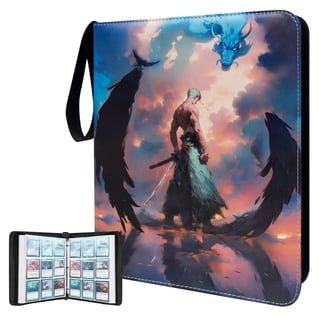 Dragon Ball Card Binder,9 Pocket with 60 Removable Sleeves up to