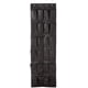 thumbnail image 3 of Conveniente sistema de almacenamiento sobre la puerta con 24 bolsillos Organizador colgante Zapatero de almacenamiento multifuncional Bolsillo de almacenamiento negro JFHHH pequeña, 3 of 4