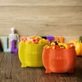 FangMiy Christmas Decorations Halloween 3D Printed Witch Pot Candy Bowl