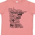 thumbnail image 4 of Inktastic Minnesota State Word Salad Boys or Girls Toddler T-Shirt, 4 of 5