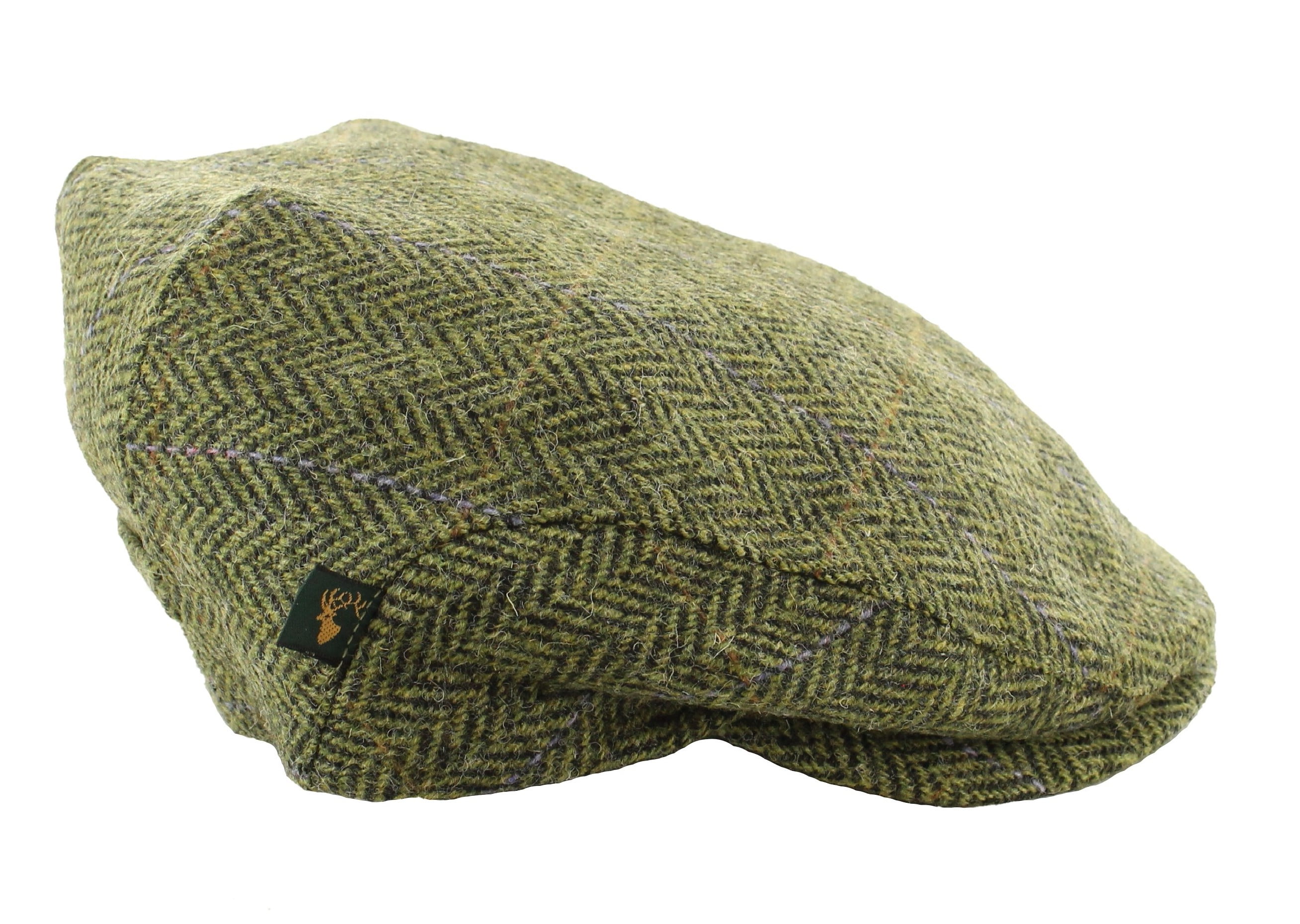 Mucros Weavers Irish Trinity Flat Cap Wool Tweed Newsboy Vintage Hat Made in Ireland