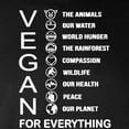thumbnail image 3 of CafePress - VEGAN FOR EVERYTHING Long Sleeve T Shirt - Long Sleeve Dark T-Shirt, 3 of 4