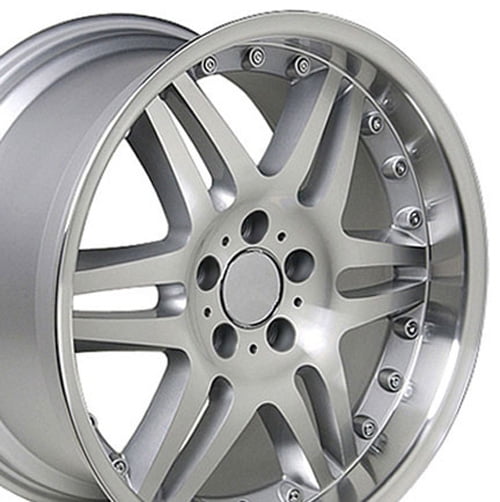 Partsynergy Replacement For 18 Rim Fits 2003-2006 Mercedes-Benz E500 Silver 18x8.5 Aluminum Wheel