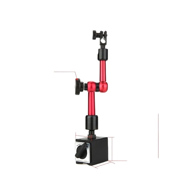 Dial Indicator Magnetic Comparator Dial Gauge Magnetic Stand Base Micrometer Measuring Hour Type Indicator Measurement Tools ,Precise Positioning