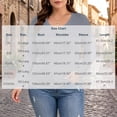 thumbnail image 7 of Posijego Women's Plus Size Tops Long Sleeve Shirts V Neck Causal Top Basic Tee Shirts Undershirt Pajamas Tops, 7 of 7