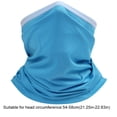 thumbnail image 4 of QualitChoice UV Resistant Head Scarf Warp Neck Cover Dustproof Mask Face Cover Drying Headscarf for Riding Cycling sky blue Fit head circumference: 54-58cm 1Set, 4 of 6
