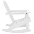 thumbnail image 3 of Keller HDPE Plastic Outdoor Rocking Chair in White, 3 of 6