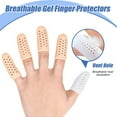 thumbnail image 3 of pitrice 12Pcs Toes Protector Breathable Anti-Grinding Foot Care Tools Case Covers 1Set, 3 of 6