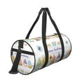 thumbnail image 3 of KLL Watercolor Gnome Garden Duffle Bag For Men Women Sport Gym Fitness Tote Travel Training Workout Basketball Football Weekender, 3 of 8