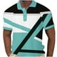 thumbnail image 1 of Camisas de Manga Larga para Hombres Impresos Girar Hacia Abajo Botones de Cuello Lateral Dividido, Casual Camiseta Blusa para Hombres, 1 of 4