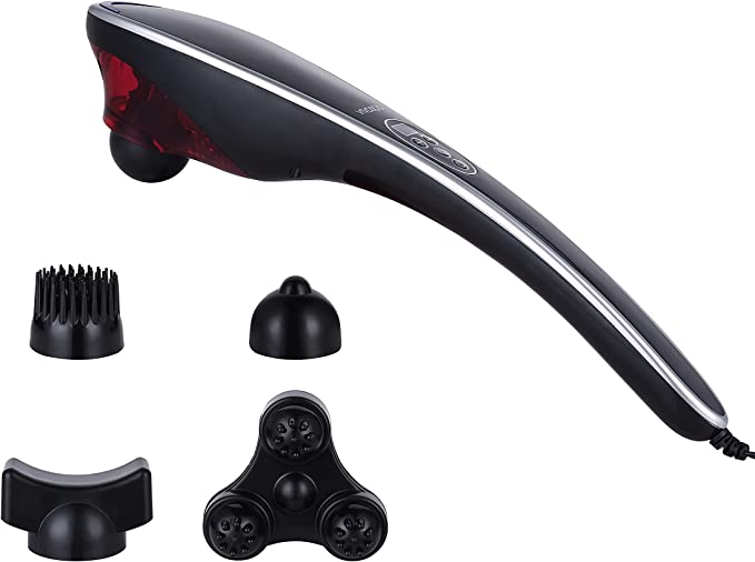 Vivitar Vivaspa Deep Tissue Percussion Electric Handheld Back Massager