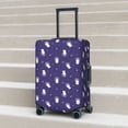 thumbnail image 2 of Lsque Astronaut Rabbit Printed Luggage Cover, Travel Luggage Protector,Scratch and Dirt Resistant, Fits 18-32 Inch Luggage -, 2 of 9