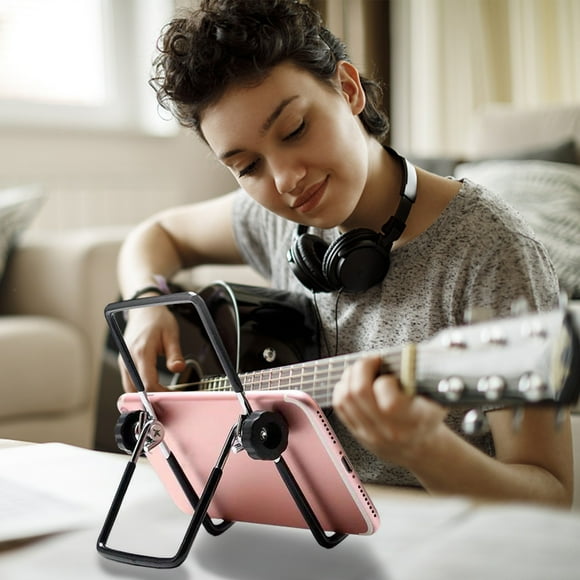 EGNMCR Phone Holders for Your Car Mobile Phone Tablet Computer Stand Desktop Folding Portable Lazy Stand Metal Wire Wireless Holder