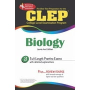 CLEP Biology (REA) - The Best Test Prep for the CLEP Exam (Test Preps) [Paperback - Used]