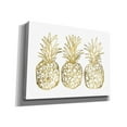 thumbnail image 2 of Epic Graffiti 'Three Golden Pineapples' by Linda Woods, Canvas Wall Art, 26"x34", 2 of 3