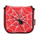 thumbnail image 2 of Cubierta de cabeza de putter de mazo de golf de cuero PU impermeable / Protector de cabeza de eje de talón de golf Accesorios de equipo para hombres y Araña Roja Baoblaze Cubierta de la cabeza del putter de golf, 2 of 8