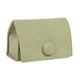 thumbnail image 4 of Mini caja de terciopelo para anillos, joyas, pendientes, collares, almacenamiento con botón a presión, compacta para mujeres y niñas, bolsa de joyería Verde, 4 of 8