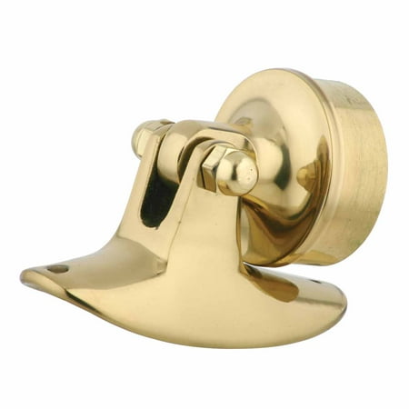 

Bar Bracket Polished Solid Brass Saddle Plug Fit 1.5 Tube | Renovator s Supply