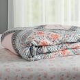 thumbnail image 6 of Mainstays Pink Diamond 8 Piece Bed in a Bag Comforter Set With Sheets, Full, 6 of 6