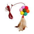 thumbnail image 3 of Juguete interactivo para gatos jinwen con puerta colgante seis colores, 3 of 8