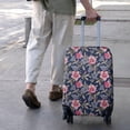 thumbnail image 3 of Pioneer Flower Floral Print Pattern Luggage Cover Fashion Suitcase Cover Baggage Covers Fit 25-28 Inch Luggage (Go Travel), 3 of 5