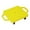 Yellow, variant on colaxi Indoor with Handles with Wheels Portable Physical Education Sitting Scooter for Children in The Gym Home Children Red