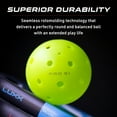 thumbnail image 4 of Pro S1 Ball | Crack-Resistant | 38 Hole Outdoor Pickleball Balls | USAPA Approved Pickle Ball for Tournament Play | Advanced Aerodynamics |, 4 of 15