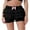 Black, variant on TiaoBug Women Ruffle Lace Tiered Bloomers Pumpkin Shorts Frilly Hot Pants Pajama Bottoms Black S