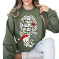 thumbnail image 5 of Christmas Pregnancy Announcement Sweatshirt – Funny Skeleton Maternity Christmas Sweater, Pregnant Mom To Be Holiday Top, New Mom Gift, 5 of 7