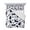 White, variant on Quilts Queen Size Bedding Set, Black Navy Blue Cat Lightweight Quilted Comforter, Cat Paw Farmhouse Soft Reversible Bedspread Coverlet with Pillow Covers for All Season, 90" x 96"