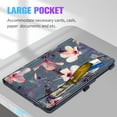 thumbnail image 6 of Fintie Case for Samsung Galaxy Tab S10 Plus 2024/S9 Plus 2023/S8 Plus 2022/S7 FE 2021/S7 Plus 2020 12.4 Inch, Multi-Angle Viewing Protective Cover with Pocket, Auto Sleep/Wake, Blooming Hibiscus, 6 of 10