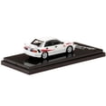 thumbnail image 2 of Mitsubishi Lancer RS Evolution III RHD Scortia White with Red Rally Stripes 1/64 Diecast Model Car by Hobby Japan, 2 of 3