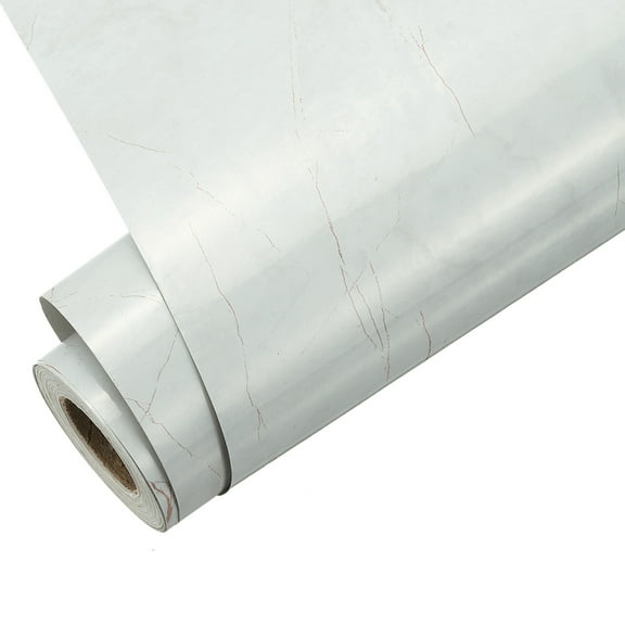 Uxcell Marble Contact Paper, 394x15.8 Inch Peel Stick Countertop Self Adhesive for Kitchen Cabinets and Bathroom Mix Gray