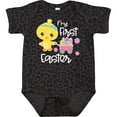 thumbnail image 3 of Inktastic My 1st Easter with Baby Chick and Eggs in Wagon Boys or Girls Baby Bodysuit, 3 of 5