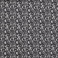 thumbnail image 2 of Zelouf Swirl Leaf Bonded Lace  , Sewing, DIY, Crafts Fabric by the Yard, Black, 1 Yard, 2 of 2