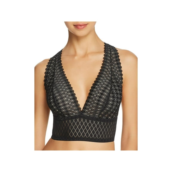 Cosabella Womens Lace Wireless Bralette Black S