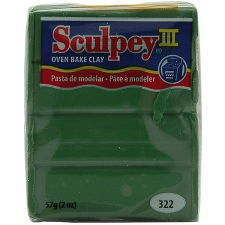 Sculpey Polymer Clay Leaf Green