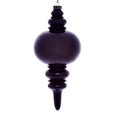 thumbnail image 1 of Vickerman MC197526 13 Po. Finial Grain de Bois Prune, 1 of 1