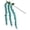 Sky Blue, variant on Verdsylv Artificial Wisteria Vine Flower String, Hanging Garland for Creating Scenic Backdrops, Living Room Wall Decor, Wedding Ceremony Arch, Photo Studio, and Café Atmosphere Enhancement, Green