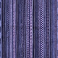 thumbnail image 1 of Ahgly Company Indoor Square Oriental Blue Modern Area Rugs, 6' Square, 1 of 4