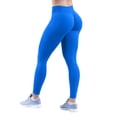thumbnail image 5 of Pantalones de yoga de cintura alta para mujer: leggings de nailon y spandex que realzan los glúteos, corte ajustado para fitness/ocio, tallas S-XL, 5 of 5